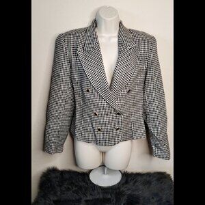 Jones New York Wool Vintage Blazer Size 10